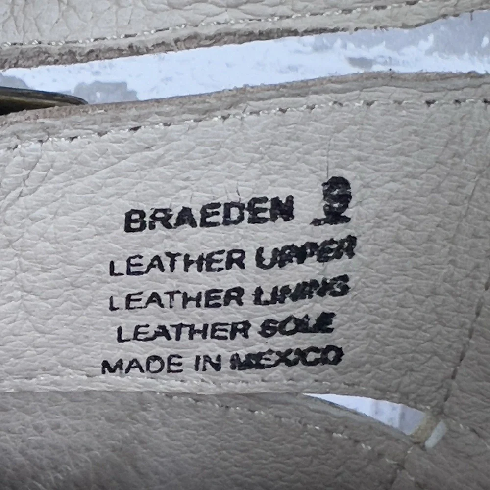 Freebird Braeden Blush Gladiator Sandal Boots Sz 9 Strappy Chunky Peep Toe Brown - Picture 7 of 16